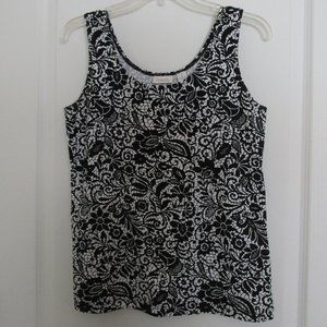 printed spandex tank top
